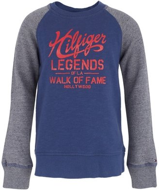 Tommy Hilfiger Grey Marl Branded Sweatshirt