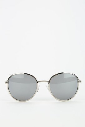 UO 2289 Flash Metal Circle Sunglasses