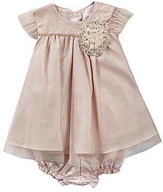 Laura Ashley Newborn-24 Months Mesh Corsage Dress