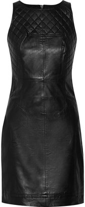 Walter W118 by Baker Jeffrey quilted leather dress