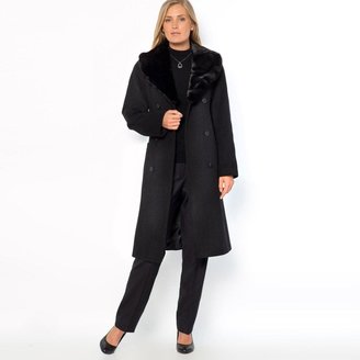 Anne Weyburn Wool Blend Coat