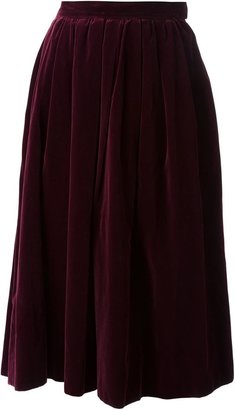 Saint Laurent Vintage flared skirt