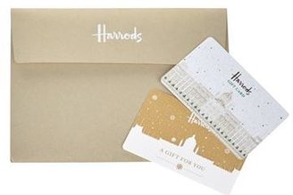 Harrods Winter Gift Card