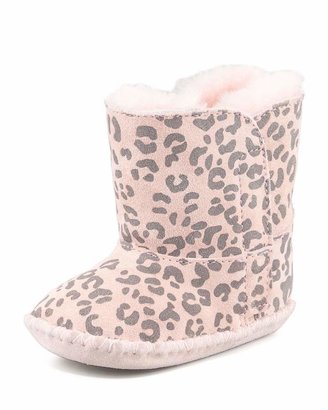 UGG Cassie Leopard-Print Bootie, Baby Pink