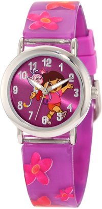 Nickelodeon Kids' DTE1064B Dora the Explorer Giftable Backpack Bracelets Watch Set