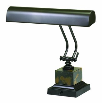 House of Troy P14-280 12-Inch Portable Desk/Piano Lamp, Mahogany Bronze with ...