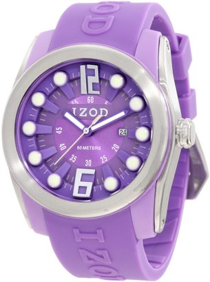 Izod Men's IZS1/8 Purple Sport Quartz 3 Hand Watch