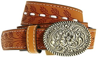 ASOS Western Buckle And Whip Stitch Detail Waist Belt