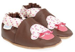 Robeez 'Cupcake' Crib Shoe (Baby & Walker)