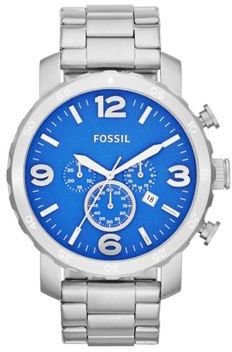 Fossil Men's stainless steel bracelet watch