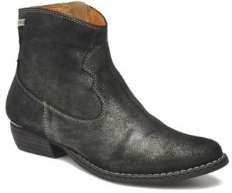 PIKOLINOS Women's Vera 907-7006 Zip-up Ankle Boots in Black