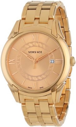 Versace Men's VFI060013 "Apollo" Rose Gold Ion-Plated Stainless Steel Casual Watch