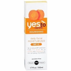 Yes To Carrots Daily Facial Moisturizer with SPF 15