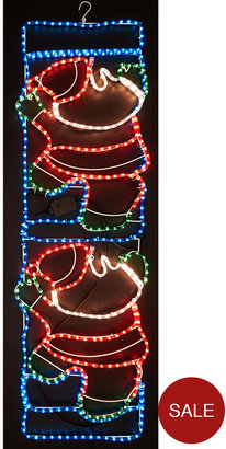 Climbing Santa Rope Light Outdoor Christmas Decoration