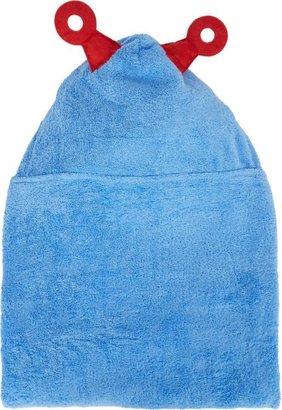 Yikestwins LLC Hooded Robot Towel-Blue