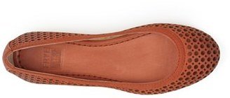 Frye 'Carson' Perforated Leather Ballet Flat