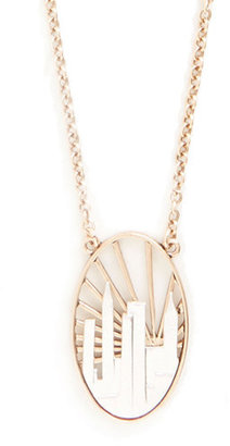 MuchTooMuch Sister Cityscape Necklace