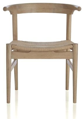 Crate & Barrel Neils Natural Dining Chair