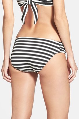 Robin Piccone 'Bianca' Stripe Hipster Bikini Bottoms