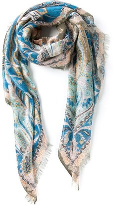 Etro patterned scarf