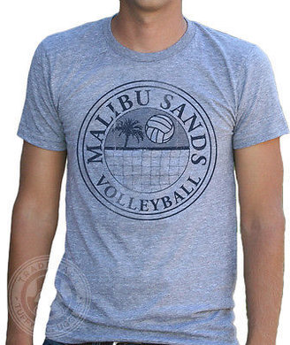 American Apparel MALIBU SANDS Volleyball Saved By The Bell TR401 Track T-Shirt