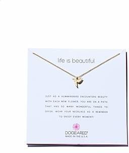 Dogeared Life is Beautiful Necklace, 16