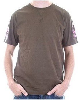 Evisu t-shirt mo League crest Chocolate short sleeve top