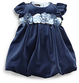 Biscotti Infant's Velvet Bubble Dress