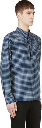 Levi's Vintage Clothing Blue Check Sunset Shirt
