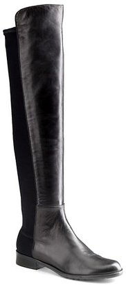 Stuart Weitzman 5050 Over-The-Knee Stretch-Leather Boots