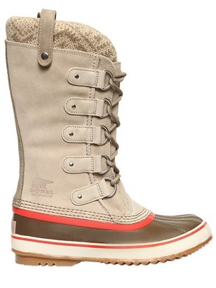 Sorel Joan Of Arctic Knit & Leather Boots