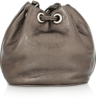 Marc by Marc Jacobs Too Hot To Handle metallic leather shoulder bag
