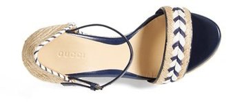 Gucci 'Tiffany' Wedge Sandal (Women)