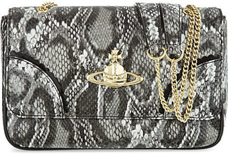 Vivienne Westwood Frilly snake Over the Shoulder Handbag
