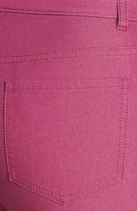 Lafayette 148 New York Cuffed Colored Stretch Denim Crop Jeans