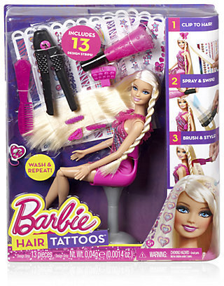 Barbie Hair Tattoos