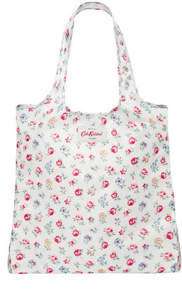 Cath Kidston Linen Sprig Foldaway Shopping Bag