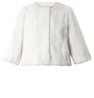 RED Valentino Cropped fur jacket
