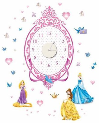 Disney Princess Sticker Clock