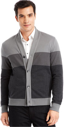 Kenneth Cole Reaction Colorblocked Cardigan