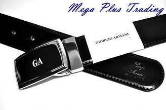 Giorgio Armani Authentic Calf Leather Belt GA3795