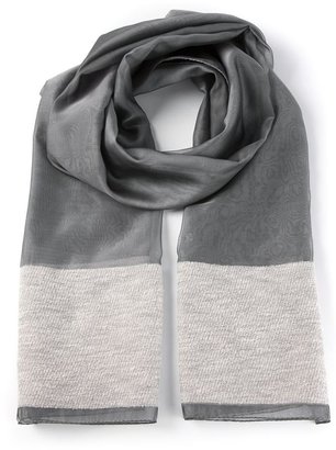 Giorgio Armani colour block scarf