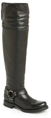 Frye 'Veronica' Leather Over The Knee Harness Boot (Women)