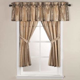 Sheer Bliss 45-Inch Bath Window Curtain Panel Pair