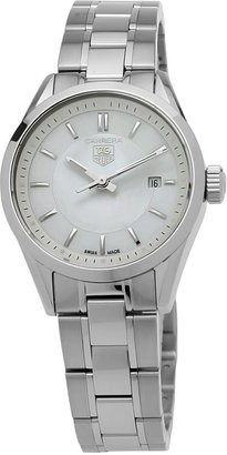 Tag Heuer Women's WV1415BA0793 Carrera Mother-Of-Pearl Dial Watch