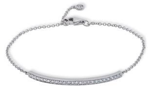 Crislu Cascade Platinum & Cubic Zirconia Bracelet