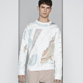 Lacoste Fashion Show Collection printed jersey sweatshirt