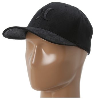 Hurley Black Suits Hat (Black Argyle) - Hats