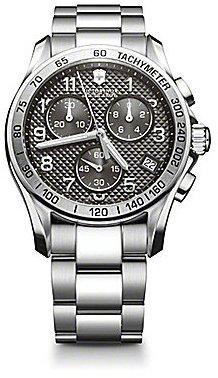 Victorinox Swiss Army Classic Grey Chronograph Watch