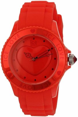 Ice Watch Ice-Watch Women's Ice-Love LO.RD.U.S.10 Red Plastic Quartz Watch with Red Dial